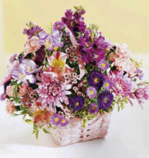 Basking Ridge Florist | Lavender Basket