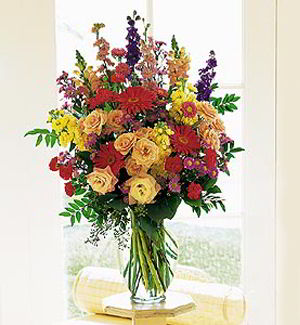 Basking Ridge Florist | Larkspur Vase